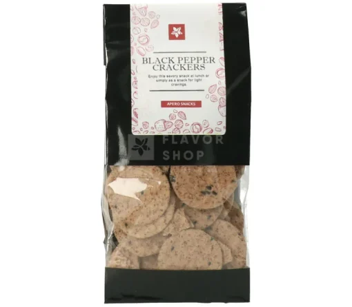 Black Pepper Crackers 90 g