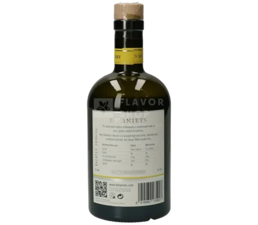 Botaniets Ginger & Yuzu alcoholvrije gin 50 cl - BIO