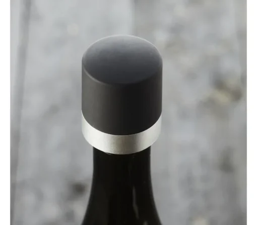 Champagne Stopper in kunststof Zilver - Point Virgule