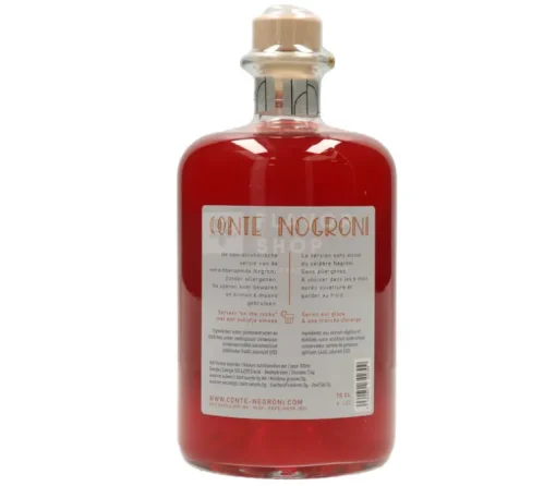 Conte Nogroni - Zero alcohol 70 cl
