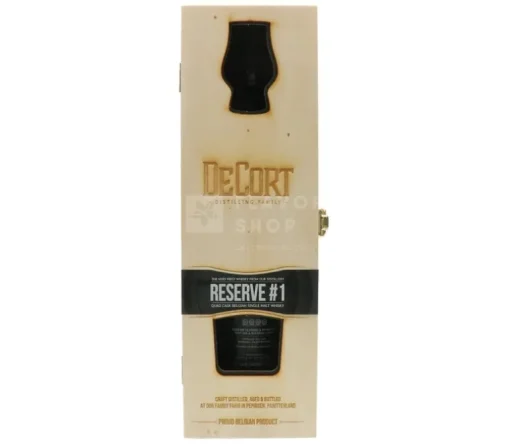 De Cort Single Malt Whisky 61% - Giftbox