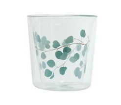 Dubbelwandig glas Eucalyptus