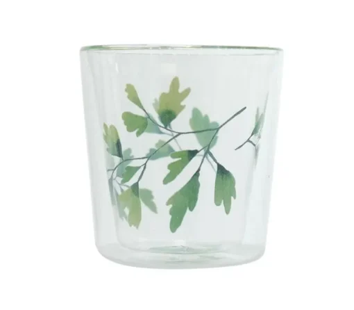 Dubbelwandig glas Gingko