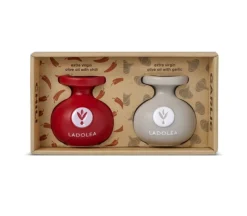 Extra vierge olijfolie met chili en look 2 x 80ml