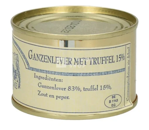 Foie gras van ganzen met truffel 65 g