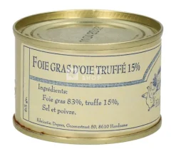 Foie gras van ganzen met truffel 65 g