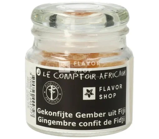 Gekonfijte Gember uit Fiji 50 g