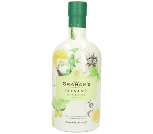 Graham's Witte porto -  Blend  Nr5  -  75  cl
