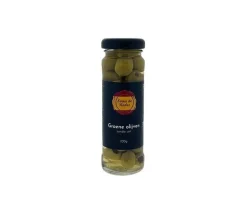 Groene olijven zonder pit 100 g*