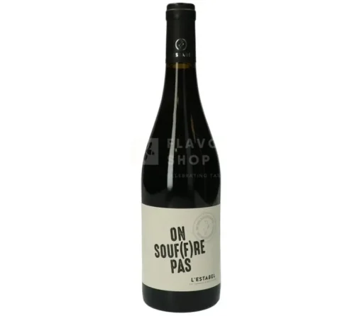 L'Estabel - On souf(f)re pas - rood - 75 cl