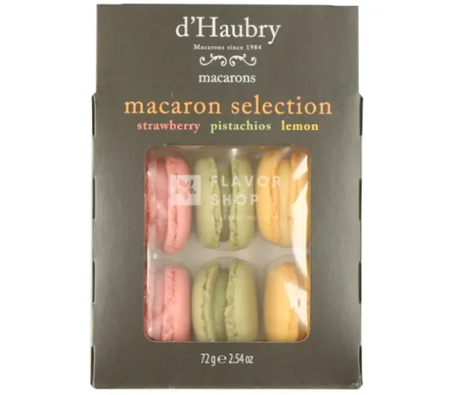 Macarons - Aardbei - Pistache - Citroen 72 g