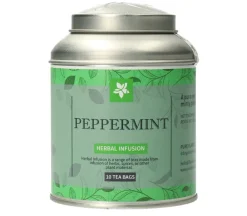 Peppermint theebuiltjes in blik - 10 stuks