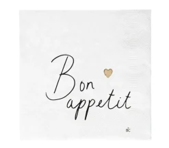 Servietten Bon Appetit 20 pcs 16,5 x 16,5 cm