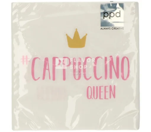 Servietten Cappuccino Queen 33x33 cm