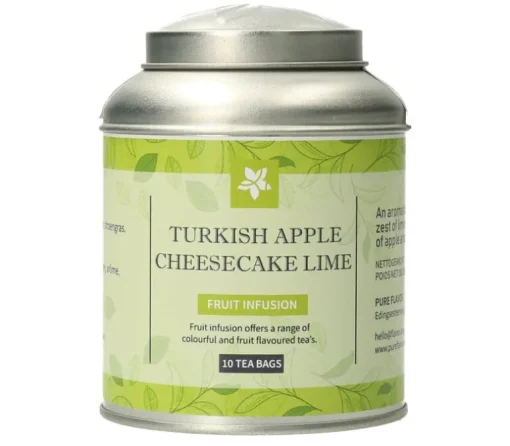 Turkish Apple Yoghurt Lime theebuiltjes in blik - 10 stuks