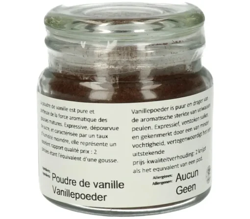 Vanille gemalen 40 g